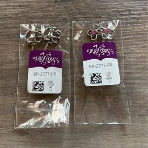 2 sets of Lilla Rose bobbies